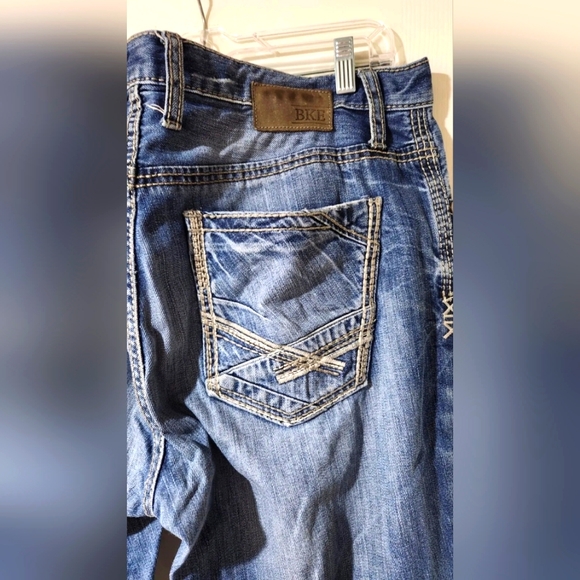 Buckle Bke Men's Jeans Derek Straight Leg 36L - Picture 3 of 6